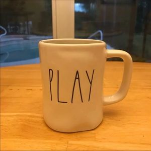 NEW Rae Dunn Play Large Letter LL Mug